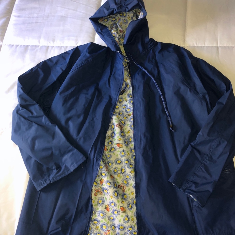 Blue TOTES Raincoat